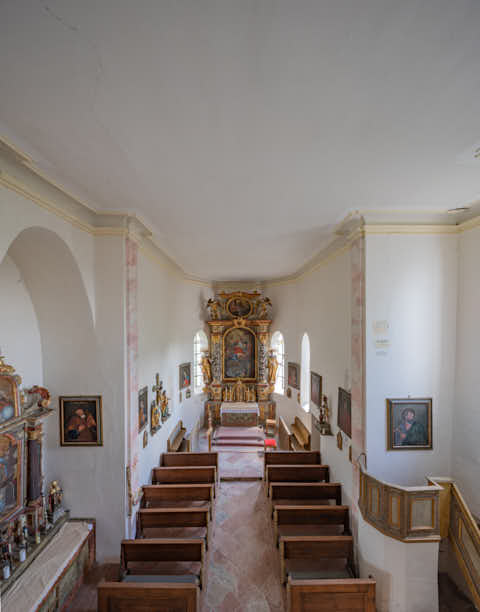 Gemeinde Niederbergkirchen Landkreis Mühldorf Oberhofen Nikolauskirche (Dirschl Johann) Deutschland MÜ